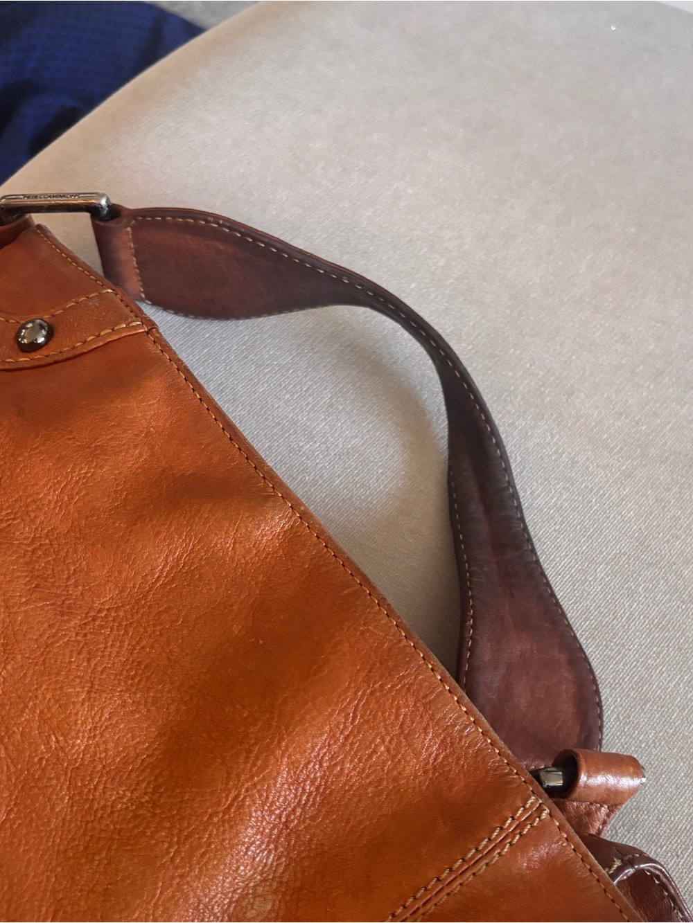 Rebecca Minkoff Cognac Leather Hobo - Picture 2 of 6